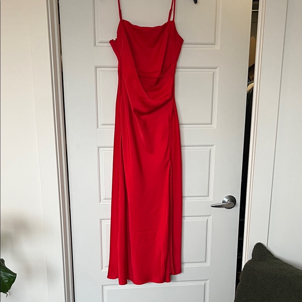 Astr Red Dress